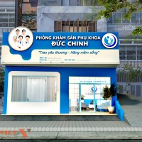 Thiết kế nội thất phòng khám sản Đức Chinh 